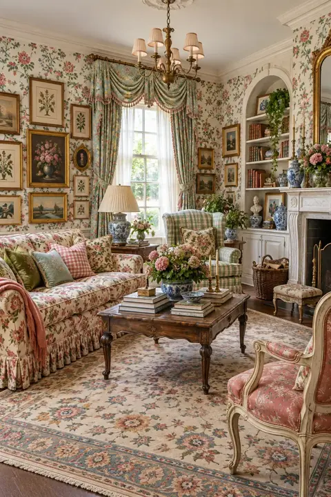 A Nostalgic living room